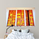 Beautiful Gate Thai Temple Wall Decal