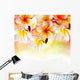 Frangipani Tropical Spa Flower Wall Decal