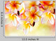 Frangipani Tropical Spa Flower Wall Decal