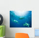 School Sea Turtles Migrating Wall Decal