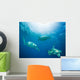 School Sea Turtles Migrating Wall Decal