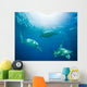 School Sea Turtles Migrating Wall Decal