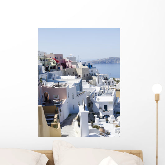Fira Island Santorini Greece Wall Decal
