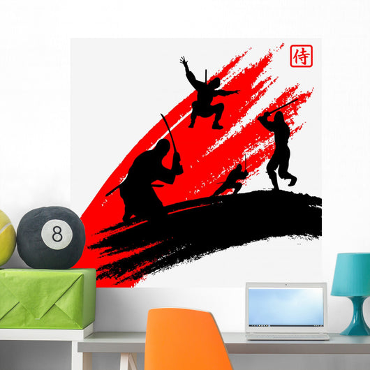 Ninjas Wall Decal