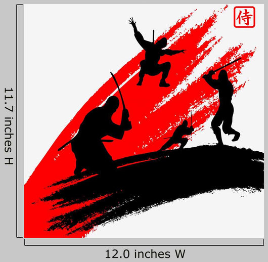 Ninjas Wall Decal