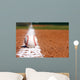 Baseball Infield Chalk Line Wall Decal
