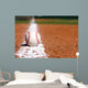 Baseball Infield Chalk Line Wall Decal
