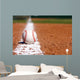 Baseball Infield Chalk Line Wall Decal