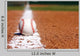 Baseball Infield Chalk Line Wall Decal