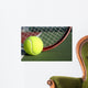 Tennis Ball and Racket Wall Decal