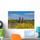 Family Biking Wall Decal