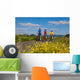 Family Biking Wall Decal