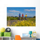 Family Biking Wall Decal