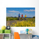Family Biking Wall Decal