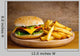 Hamburger and French Fries Wall Decal