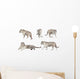 White Tiger Wall Stickers Wall Decal