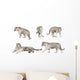 White Tiger Wall Stickers Wall Decal