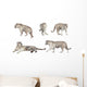 White Tiger Wall Stickers Wall Decal