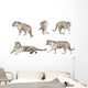 White Tiger Wall Stickers Wall Decal