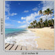 Caribbean Beach Wall Decal