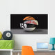 Segmented Fragmented round Sports Wall Decal