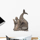 Jonah and Whale Wall Decal