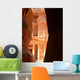 Treasury Al-khazneh from Siq Wall Decal