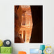 Treasury Al-khazneh from Siq Wall Decal