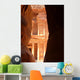 Treasury Al-khazneh from Siq Wall Decal