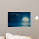 Moon Reflected Water Tropical Wall Decal