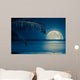 Moon Reflected Water Tropical Wall Decal