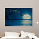 Moon Reflected Water Tropical Wall Decal