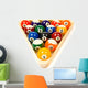Pool Balls White Wall Decal