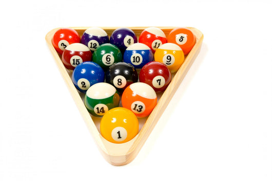 Pool Balls White Wall Decal