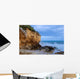 Ocean and Rocky Cliff Face Wall Decal