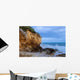 Ocean and Rocky Cliff Face Wall Decal