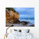 Ocean and Rocky Cliff Face Wall Decal