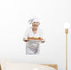 Senior Woman Cooks Muffins Wall Decal