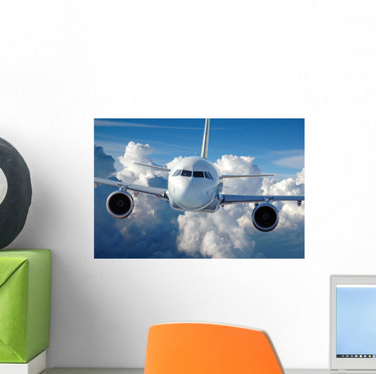 Commercial Airliner Flight Wall Decal