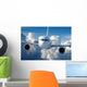 Commercial Airliner Flight Wall Decal