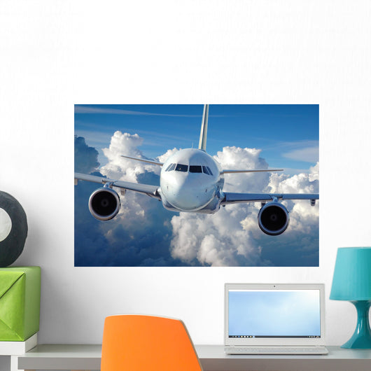 Commercial Airliner Flight Wall Decal