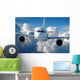 Commercial Airliner Flight Wall Decal