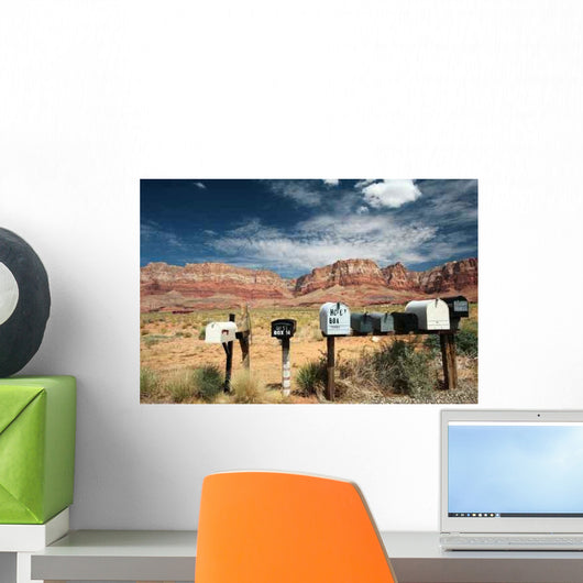 Mailboxes Wall Decal
