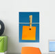 Note Clothesline Wall Decal