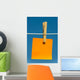 Note Clothesline Wall Decal