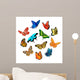 Flying Butterflies Wall Stickers Wall Decal