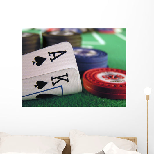 Big Slick with Chips Wall Decal