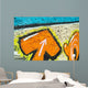 Graffiti Pfeil Mauer Wall Decal