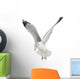 Flapping European Herring Gull Wall Decal