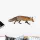 Red Fox Right Side Wall Decal